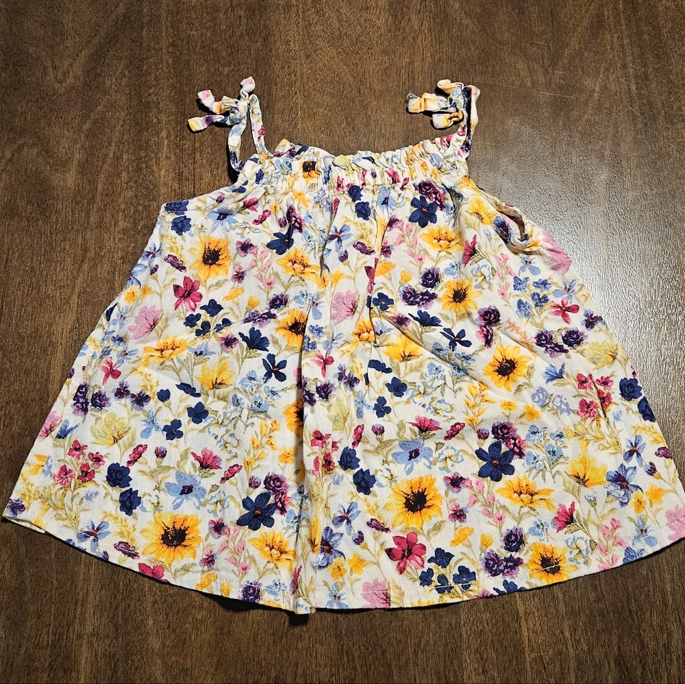 Old Navy Wildflower Toddler Top, 3T, EUC